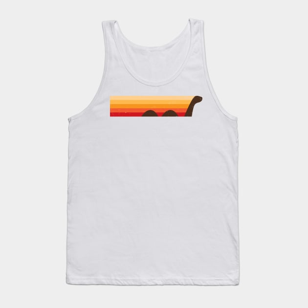 Retro Loch Ness Monster Tank Top by Vanphirst